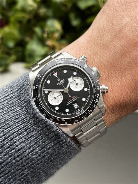 tudor black bay chrono opinioni|tudor black bay chrono dial.